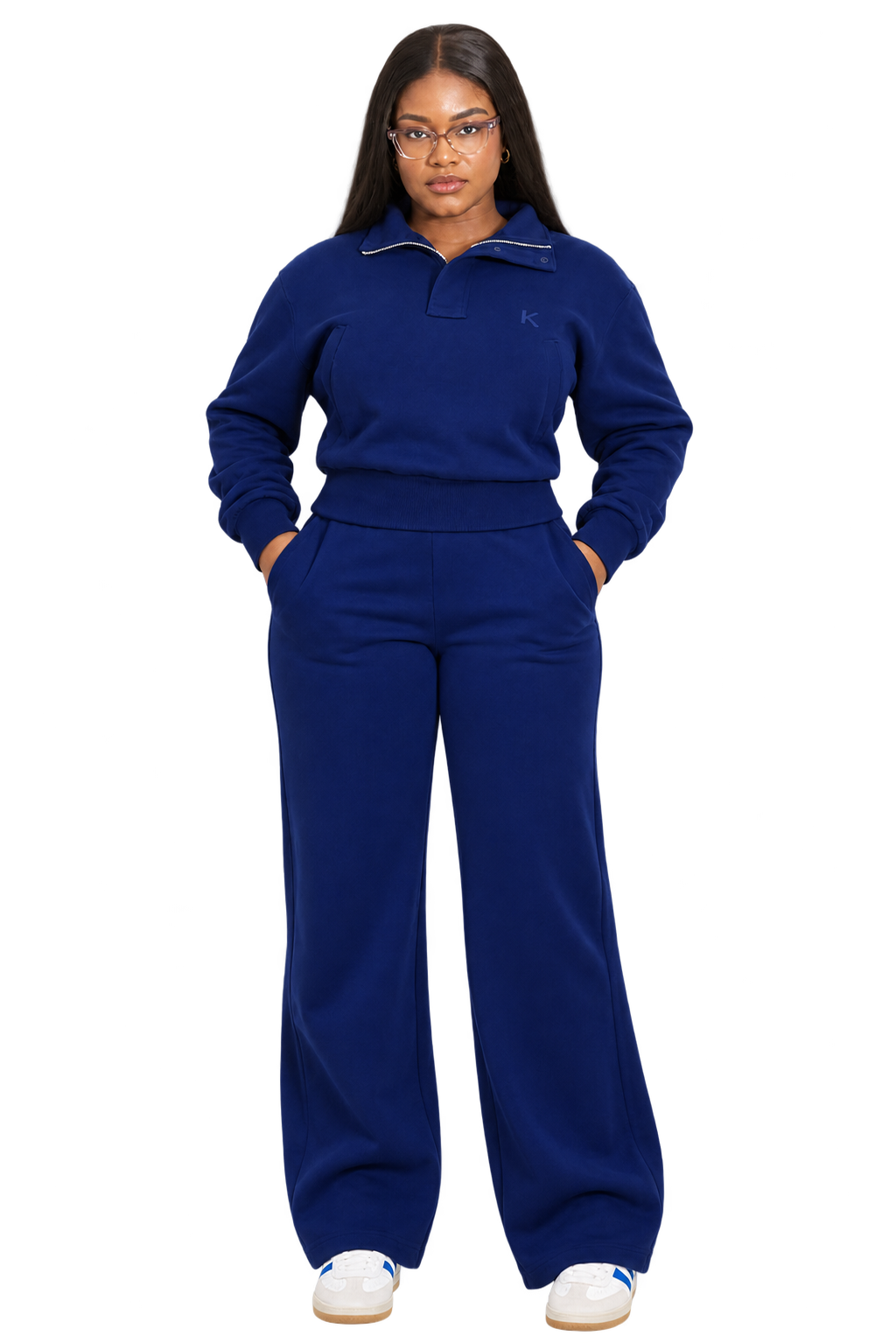 wide leg sweatpants - Image 4