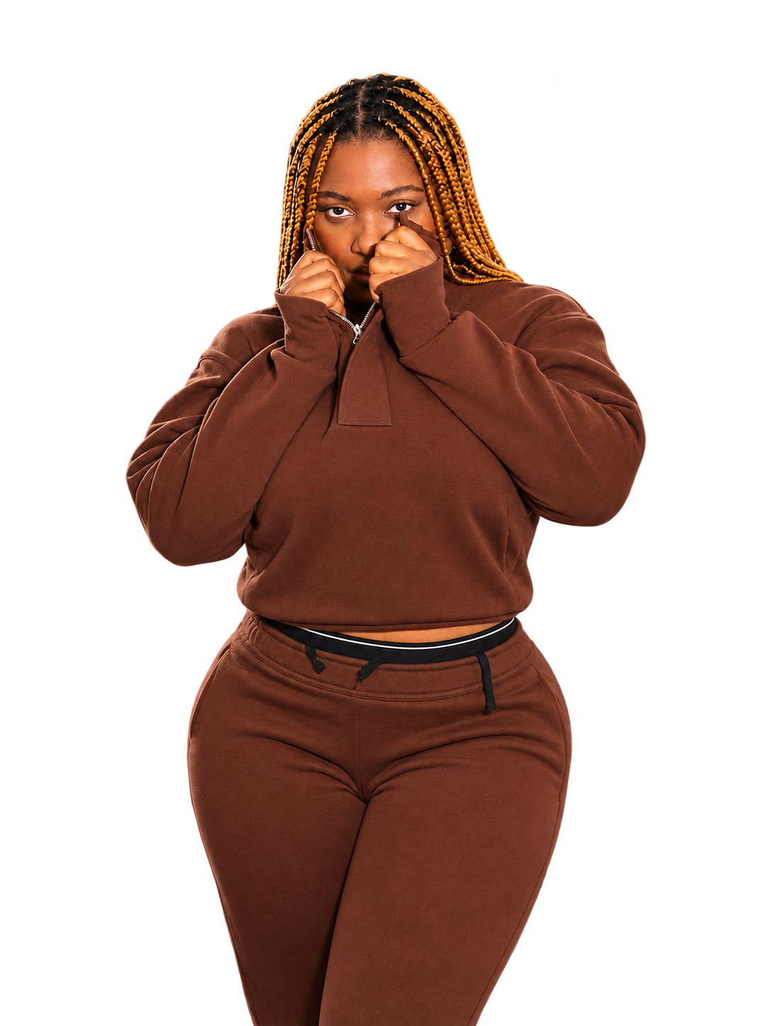 wide leg sweatpants - Image 2